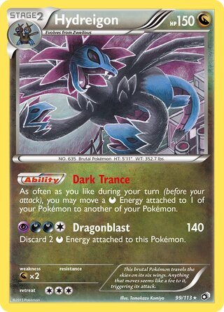 Hydreigon 99/113 - Legendary Treasures
