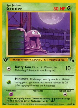 Grimer 48/62 - Fossil