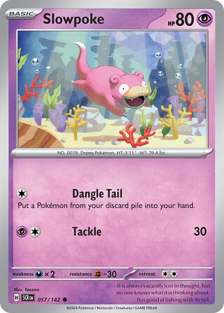 Slowpoke 057/142 - Stellar Crown