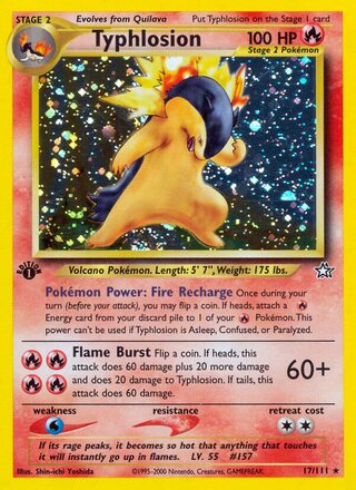 Typhlosion 17/111 - Neo Genesis