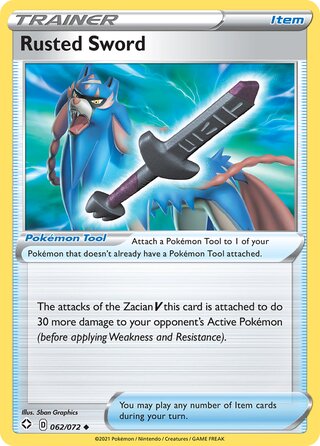 Rusted Sword 062/072 - Shining Fates