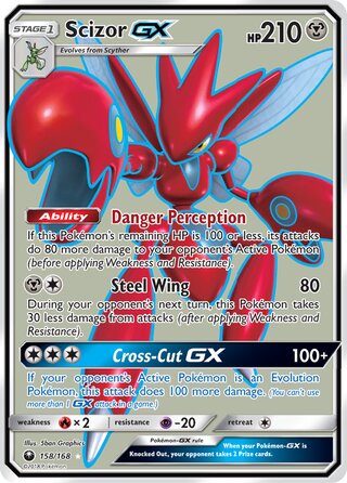 Scizor-GX 158/168 - Celestial Storm