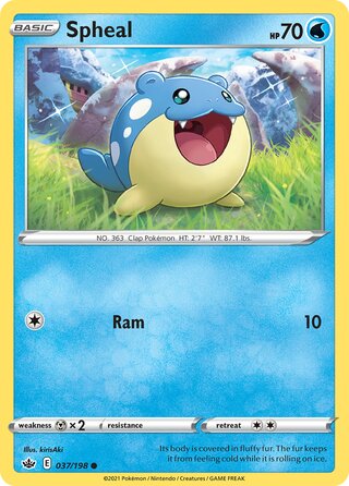 Spheal 037/198 - Chilling Reign