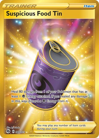 Suspicious Food Tin 080/073 - Champion's Path