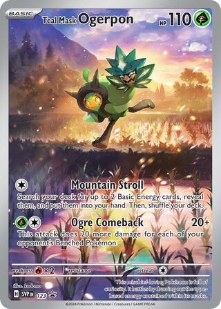 Teal Mask Ogerpon 123 - Scarlet & Violet Promos