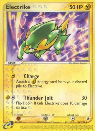 Electrike 30/109 - Ruby & Sapphire