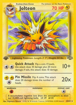 Jolteon 20/64 - Jungle