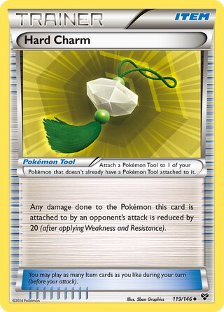 Hard Charm 119/146 - XY Base