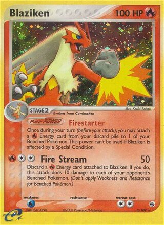 Blaziken 3/109 - Ruby & Sapphire