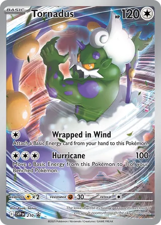 Tornadus 210 - Scarlet & Violet Promos