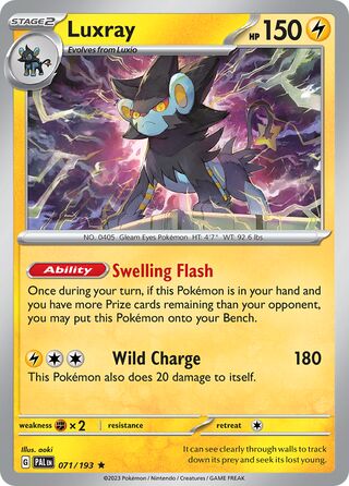 Luxray 071/193 - Paldea Evolved