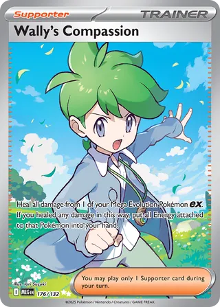Wally's Compassion 176/132 - Mega Evolution Base