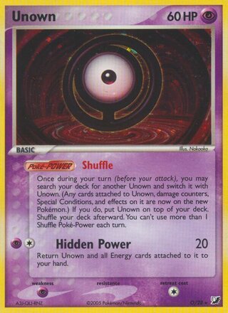 Unown O/28 - Unseen Forces