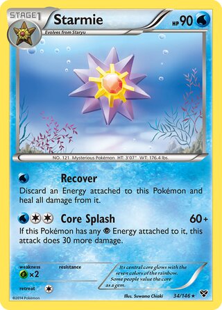 Starmie 34/146 - XY Base