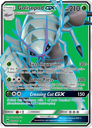 Golisopod-GX 129/147 - Burning Shadows