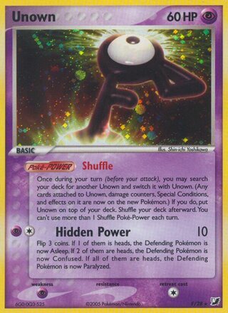 Unown F/28 - Unseen Forces