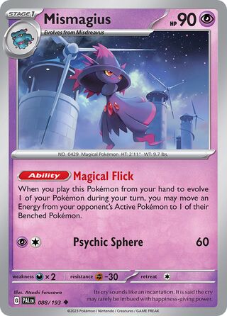 Mismagius 088/193 - Paldea Evolved
