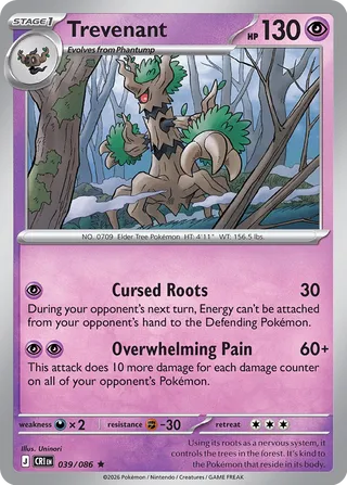 Trevenant 039/086 - Chaos Rising