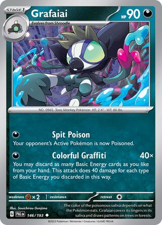 Grafaiai 146/193 - Paldea Evolved