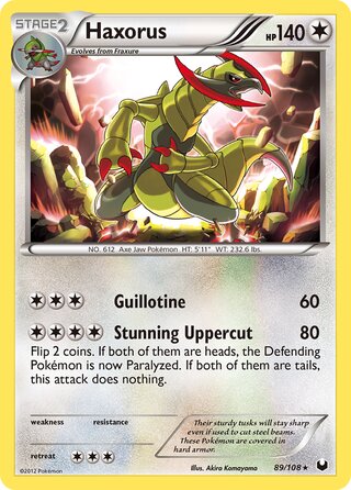 Haxorus 89/108 - Dark Explorers