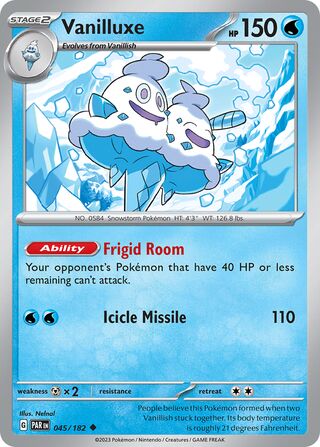 Vanilluxe 045/182 - Paradox Rift