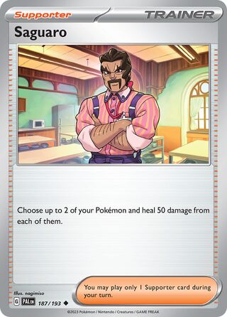 Saguaro 187/193 - Paldea Evolved