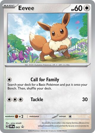 Eevee 043 - Scarlet & Violet Promos