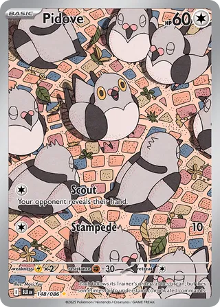 Pidove 148/086 - Black Bolt