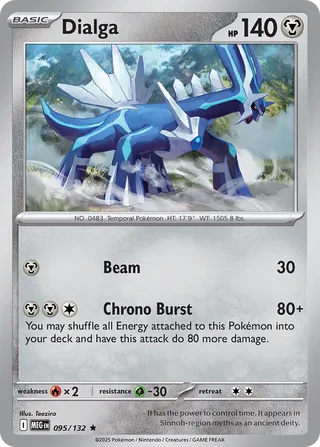 Dialga 095/132 - Mega Evolution Base