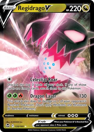 Regidrago V 135/195 - Silver Tempest