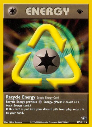 Recycle Energy 105/111 - Neo Genesis