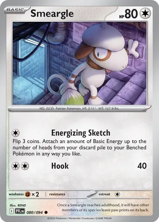 Smeargle 080/094 - Phantasmal Flames