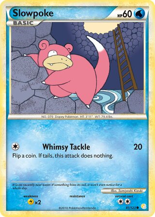 Slowpoke 81/123 - HeartGold & SoulSilver