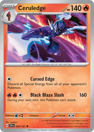 Ceruledge 035/191 - Surging Sparks