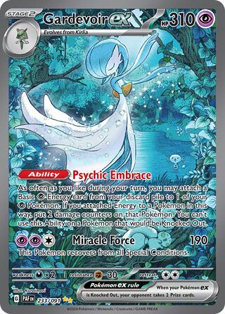Gardevoir ex 233/091 - Paldean Fates