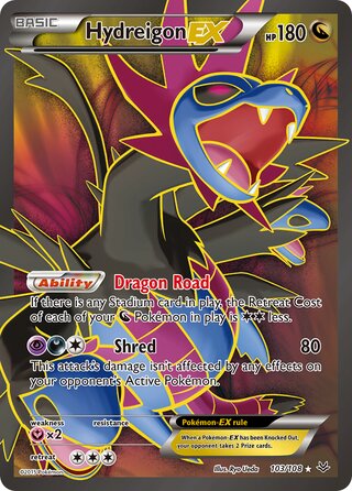 Hydreigon-EX 103/108 - Roaring Skies