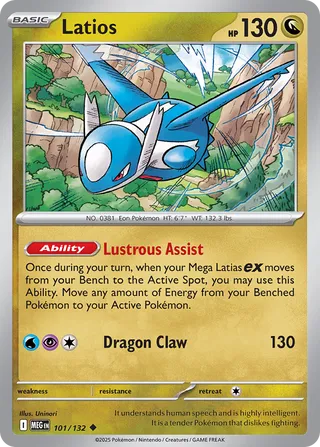 Latios 101/132 - Mega Evolution Base