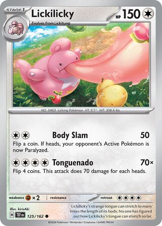 Lickilicky 125/162 - Temporal Forces