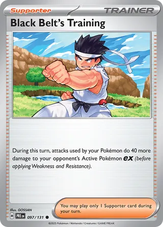 Black Belt's Training 097/131 - Prismatic Evolutions