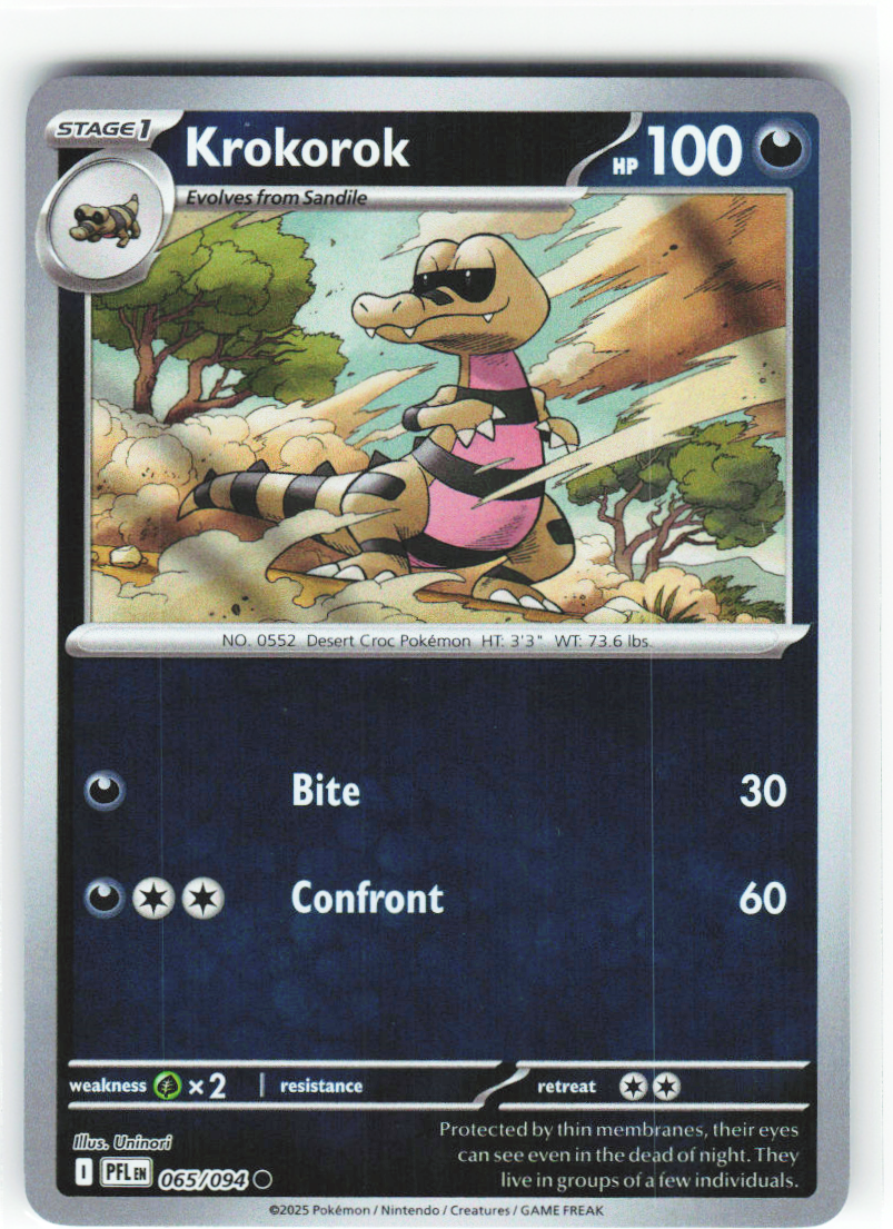 Krokorok 065/094 - Phantasmal Flames - NM (ID: 53134931252963) - front