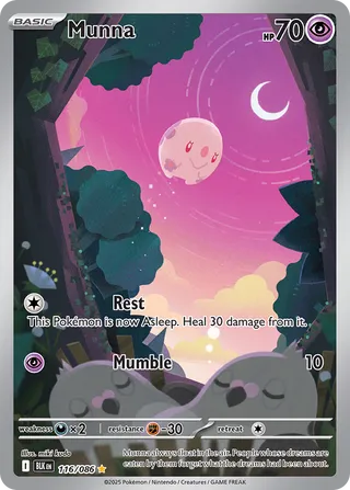 Munna 116/086 - Black Bolt