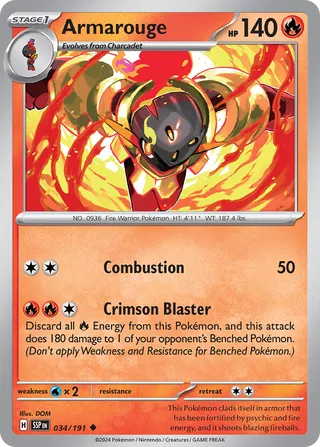Armarouge 034/191 - Surging Sparks