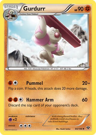 Gurdurr 66/146 - XY Base