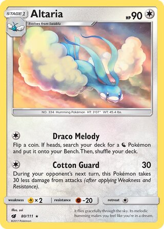 Altaria 80/111 - Crimson Invasion