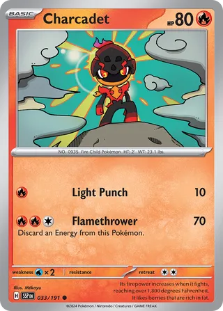 Charcadet 033/191 - Surging Sparks