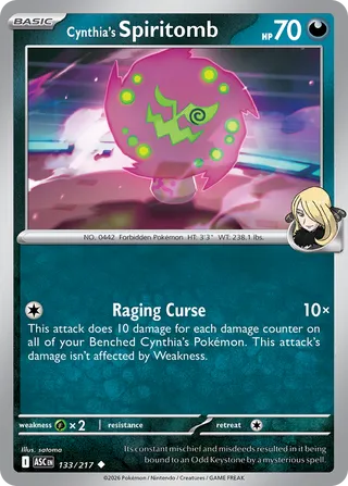 Cynthia's Spiritomb 133/217 - Ascended Heroes