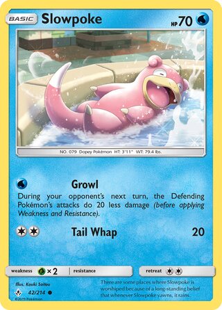 Slowpoke 42/214 - Unbroken Bonds