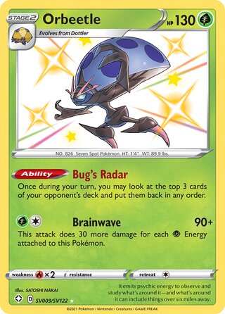 Orbeetle SV009/SV122 - Shining Fates