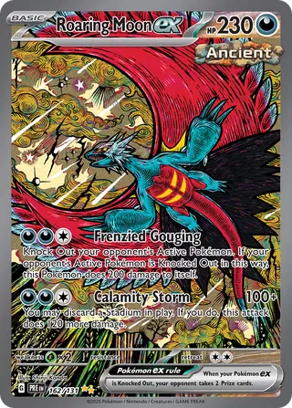 Roaring Moon ex 162/131 - Prismatic Evolutions