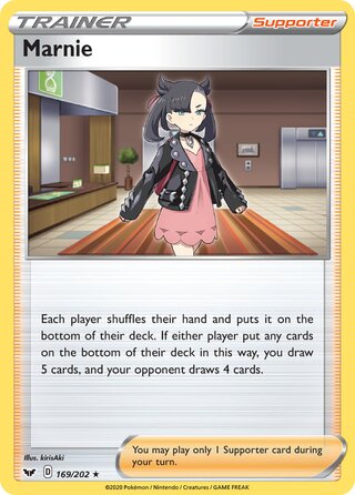 Marnie 169/202 - Sword & Shield Base